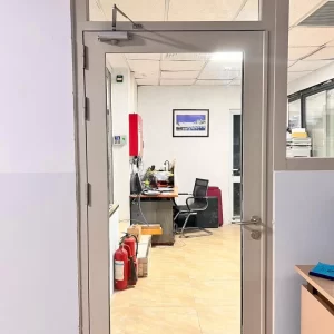 Cửa Kính Chống Cháy EI70 1 Cánh 1 Chiều