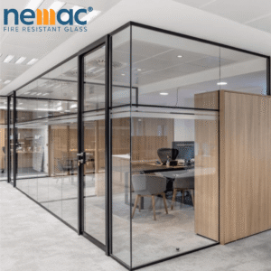 EI70 Fire-Rated Glass Partition