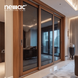 3-Panel Sliding Door