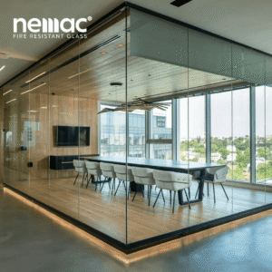 Fire-Resistant Glass Partition EI120