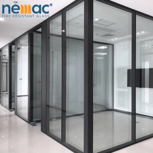 Fire-Resistant Glass Partition EI45