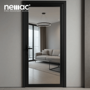 Cửa Kính Chống Cháy EI15 1 Cánh 1 Chiều