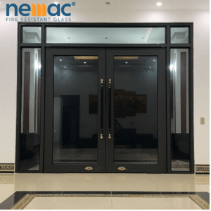 Cửa Kính Chống Cháy 2 Cánh 2 Chiều EI60